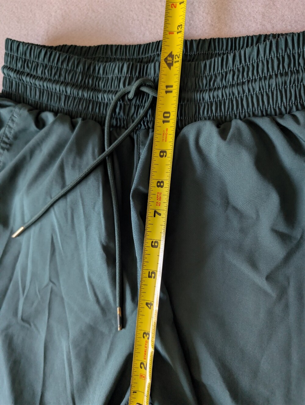 GapFit Activewear Tech Straight Jogger Track Pants Green Quick Dry Sz Small image 8